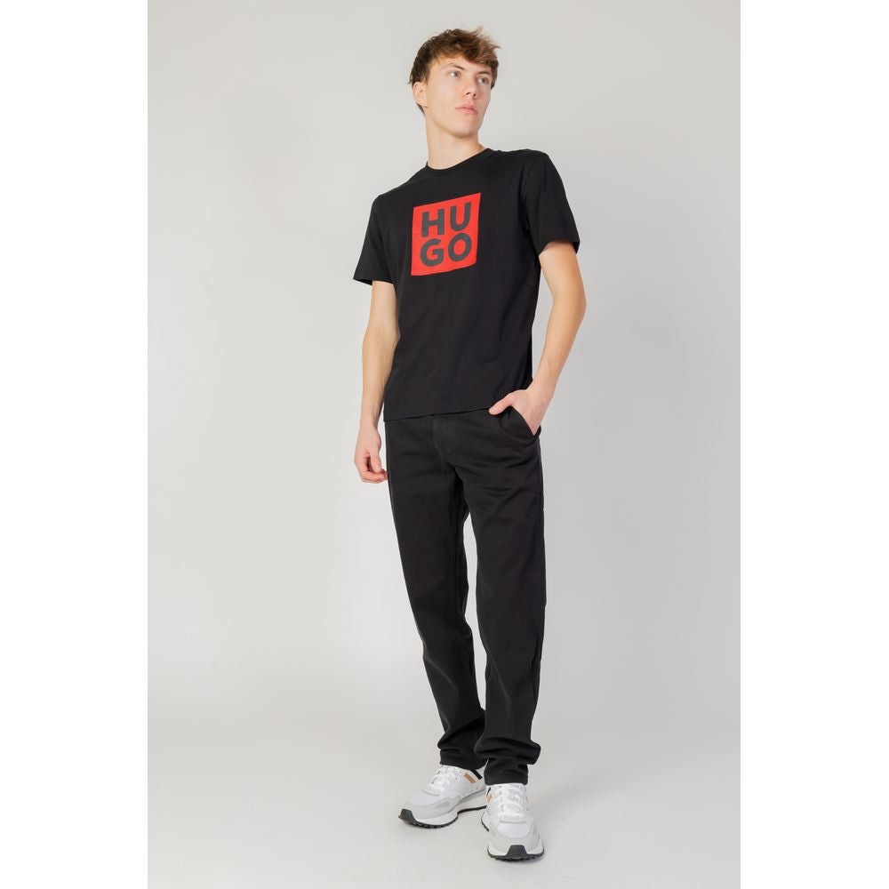Hugo Boss Black Cotton Pant -   -  Hugo Boss.