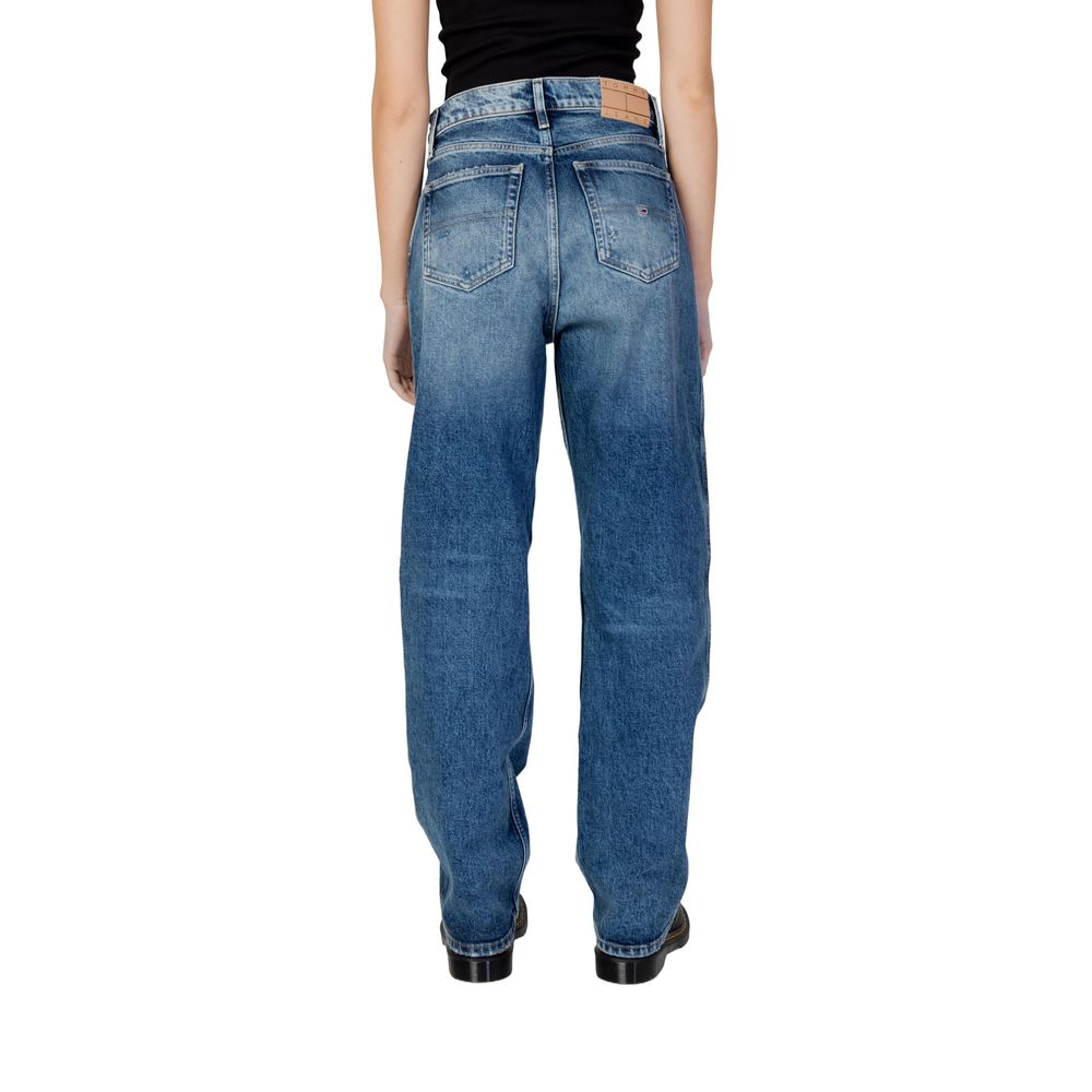 Tommy Hilfiger Jeans Blue Recycled Cotton Mom Jean -   -  Tommy Hilfiger Jeans.