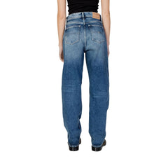 Tommy Hilfiger Jeans Blue Recycled Cotton Mom Jean -   -  Tommy Hilfiger Jeans.