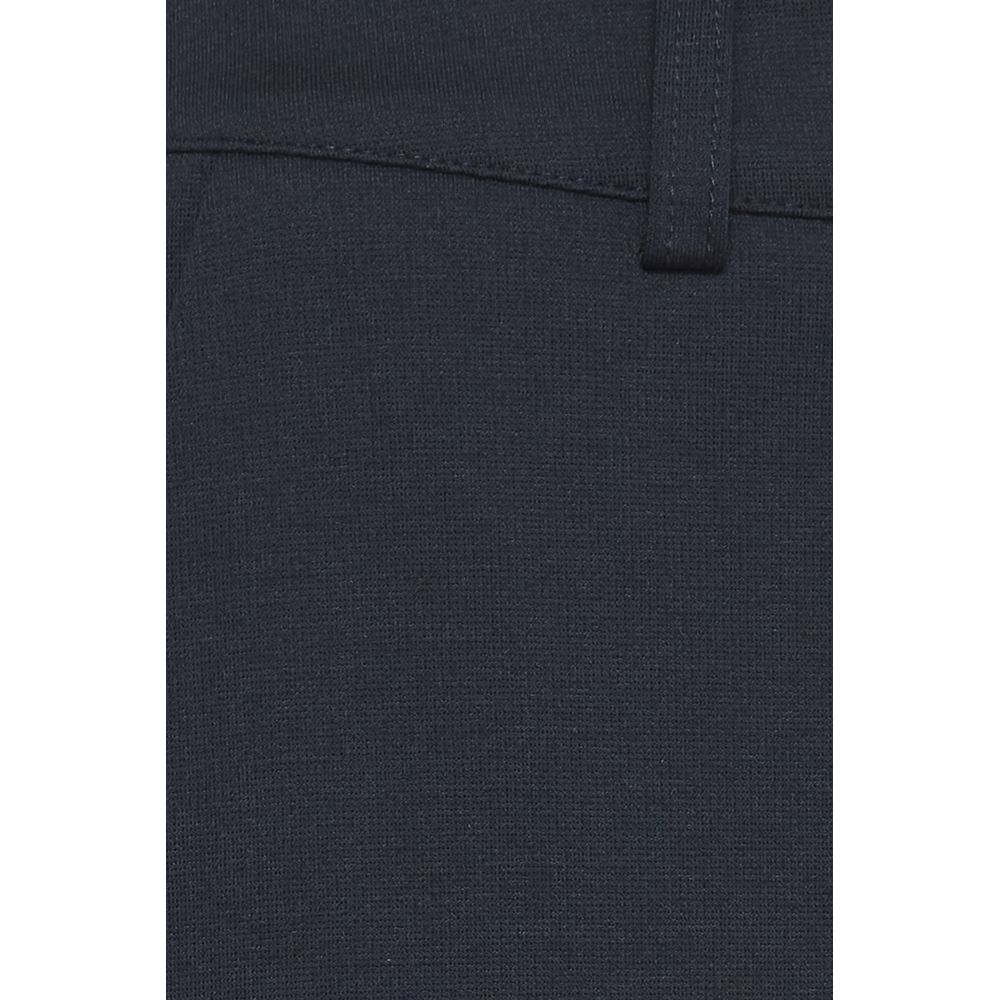 ICHI Blue Recycled Polyester Pant -   -  ICHI.
