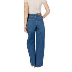 Only Blue Cotton Relaxed Fit Jean -   -  Only.