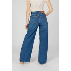 Only Blue Cotton Relaxed Fit Jean -   -  Only.