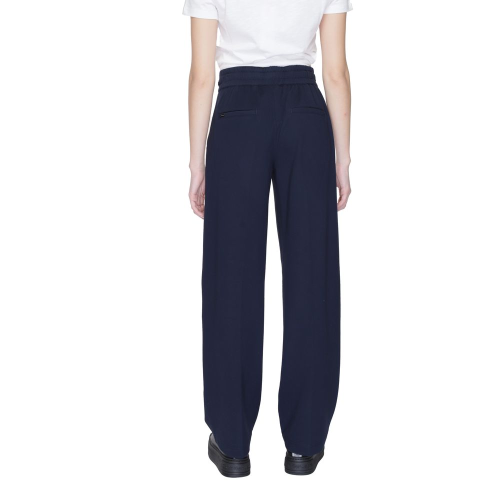 Street One Blue Viscose Pant -   -  Street One.