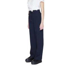 Street One Blue Viscose Pant -   -  Street One.