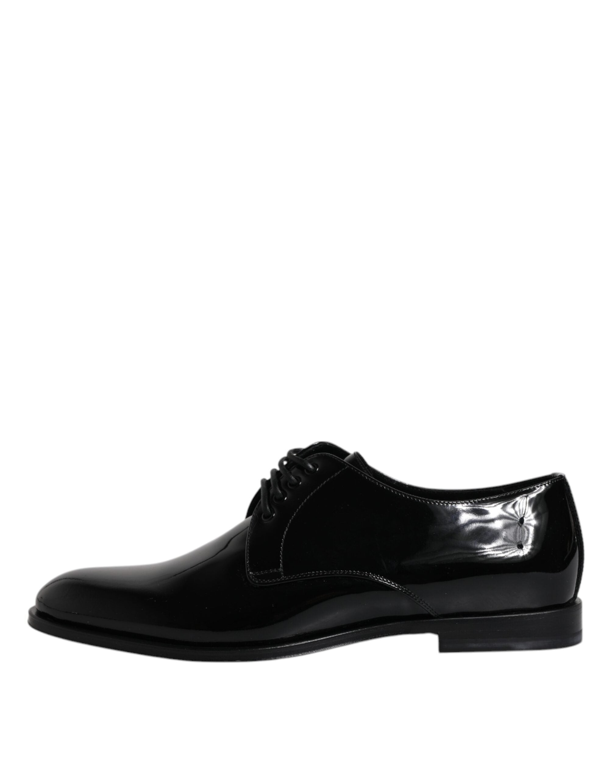 Dolce & Gabbana Black Patent Leather Derby Formal Dress Shoes -   -  Dolce & Gabbana.