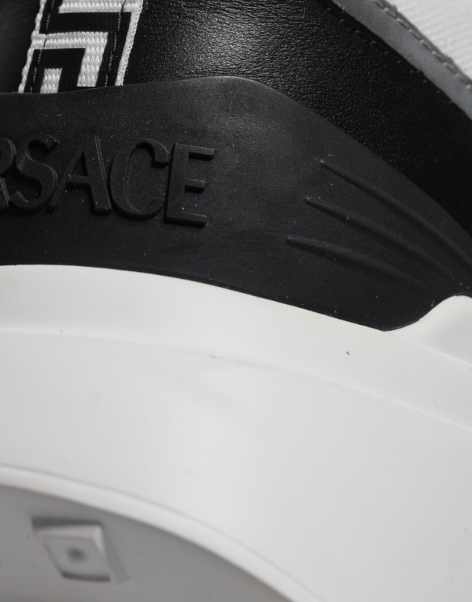 Versace Multicolor Canvas Quad Fabric Medusa Low Top Sneakers Shoes -   -  Versace.