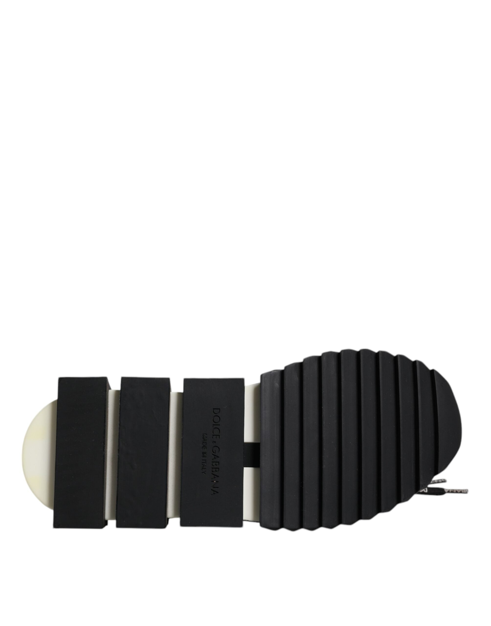 Dolce & Gabbana Black White Logo Sorrento Mens Sneakers Shoes -   -  Dolce & Gabbana.