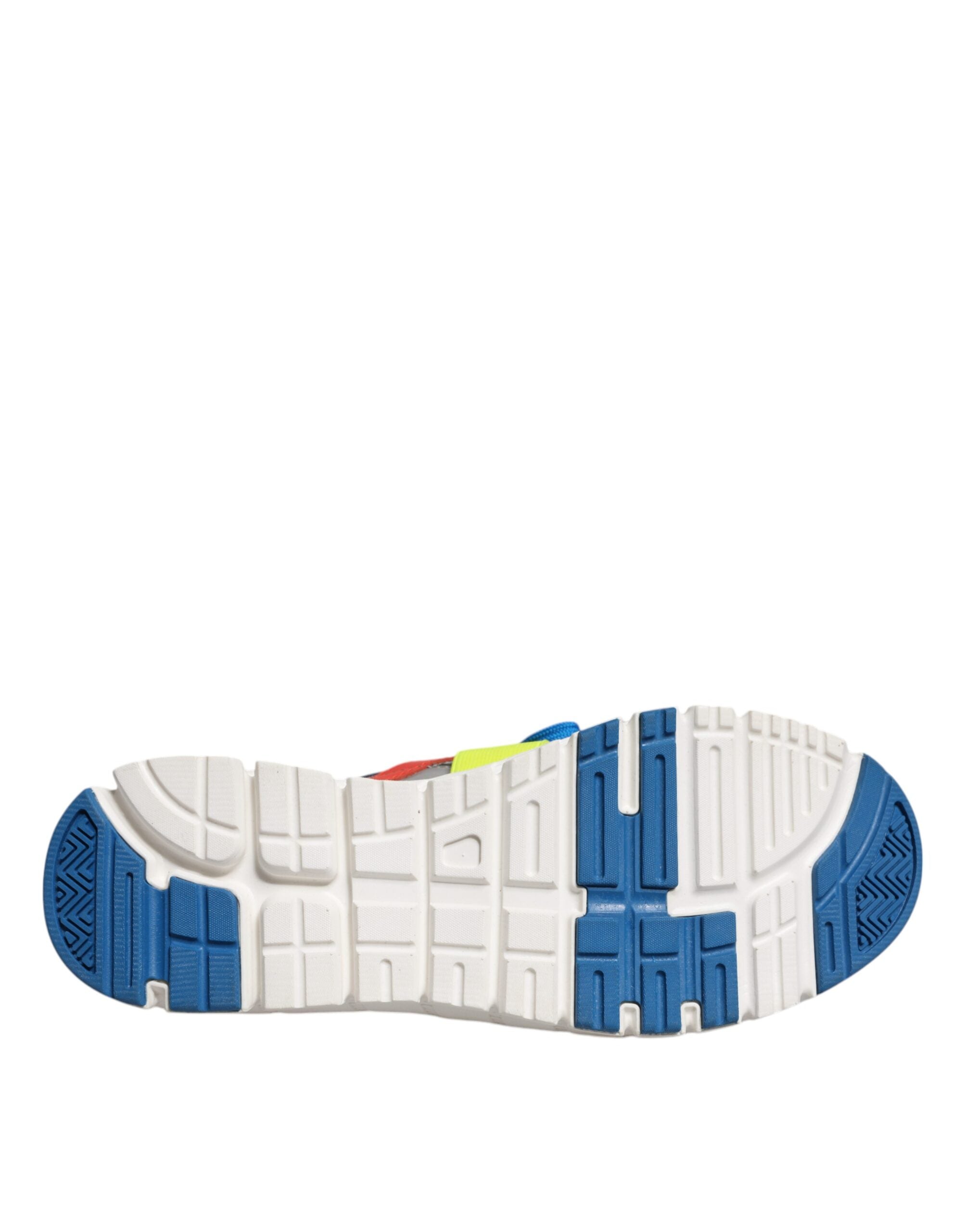 Dolce & Gabbana Multicolor Leather Suede Low Top Sneakers Shoes -   -  Dolce & Gabbana.