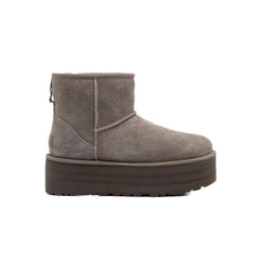 UGG Gray Suede Leather Ankle -   -  UGG.