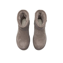 UGG Gray Suede Leather Ankle -   -  UGG.