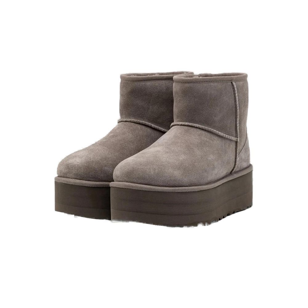 UGG Gray Suede Leather Ankle -   -  UGG.
