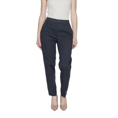 Street One Gray Cotton Pant -   -  Street One.