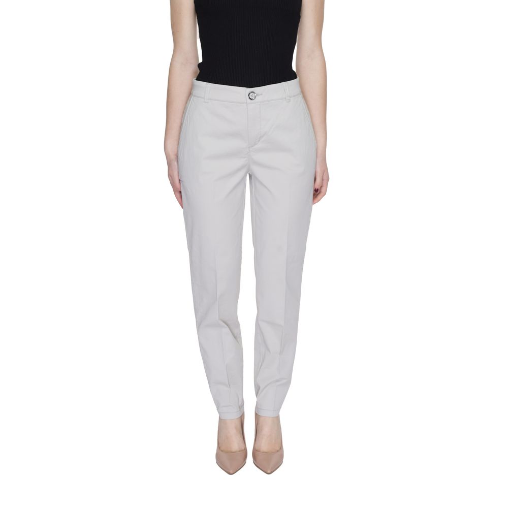 Street One Beige Cotton Pant -   -  Street One.