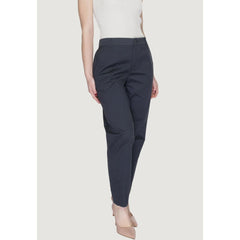 Street One Gray Cotton Pant -   -  Street One.