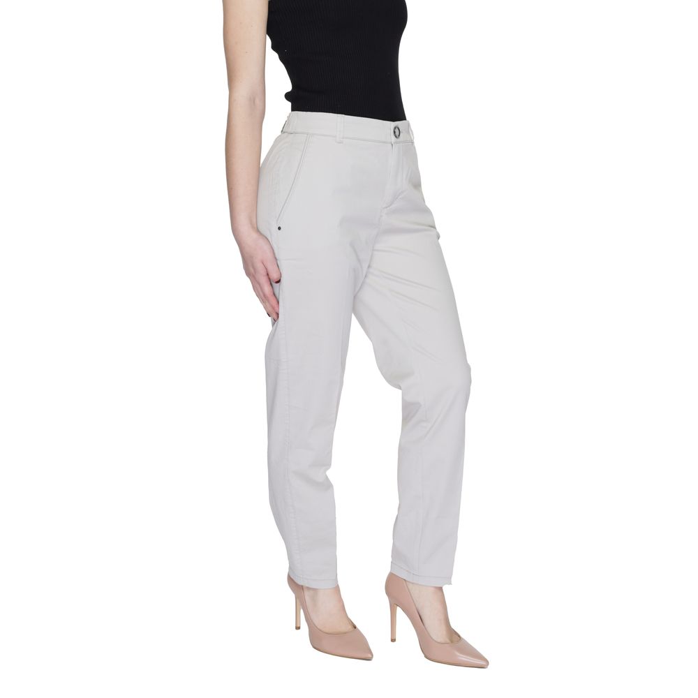 Street One Beige Cotton Pant -   -  Street One.