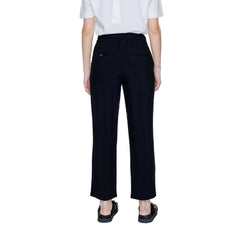 Street One Black Viscose Pant -   -  Street One.