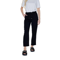 Street One Black Viscose Pant -   -  Street One.