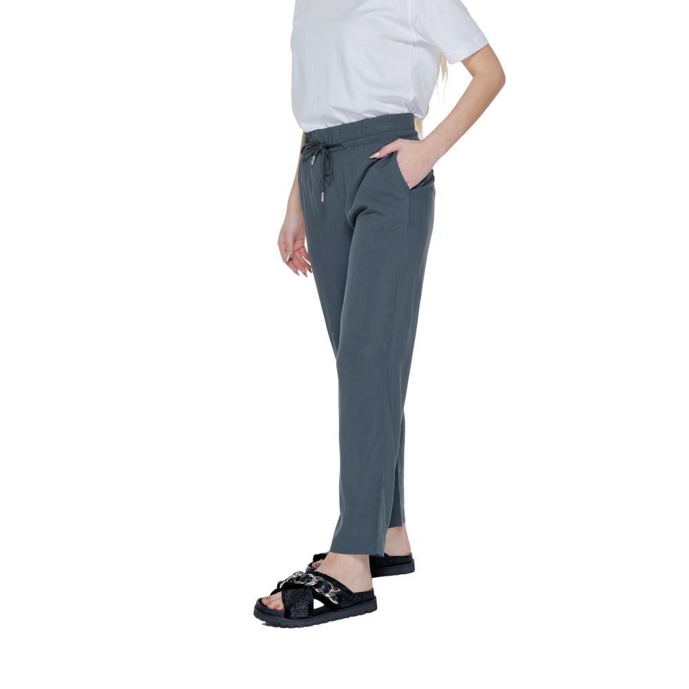 Street One Green Viscose Pant -   -  Street One.
