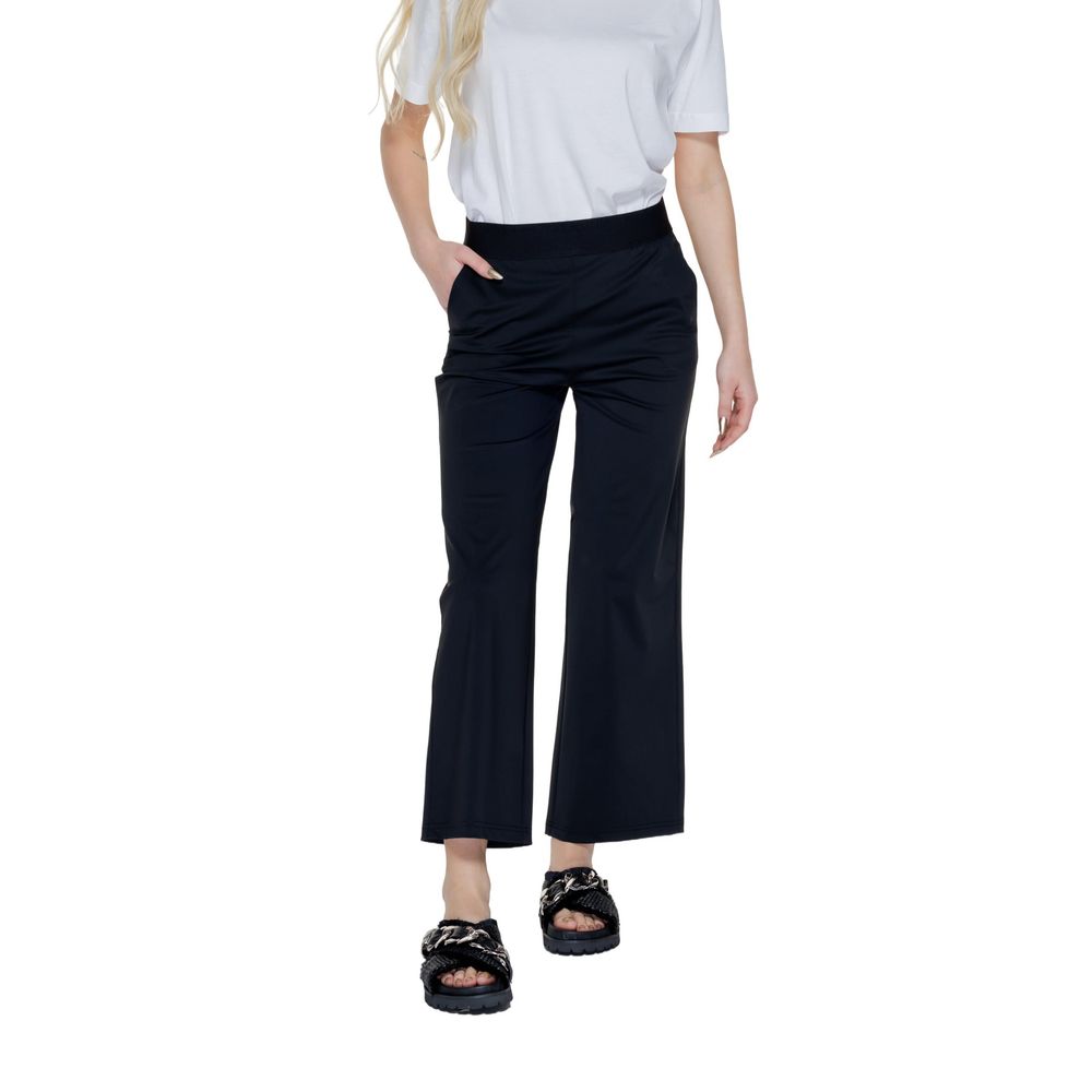 Street One Black Polyamide Pant -   -  Street One.