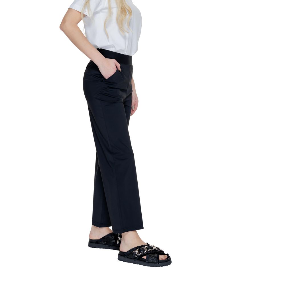 Street One Black Polyamide Pant -   -  Street One.