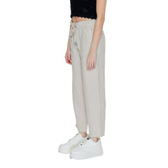 Street One Beige Linen Pant -   -  Street One.