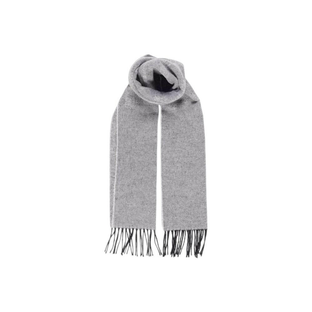 Alviero Martini Prima Classe Gray Cotton Scarf -   -  Alviero Martini Prima Classe.