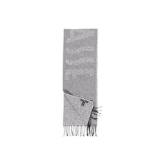 Alviero Martini Prima Classe Gray Cotton Scarf -   -  Alviero Martini Prima Classe.