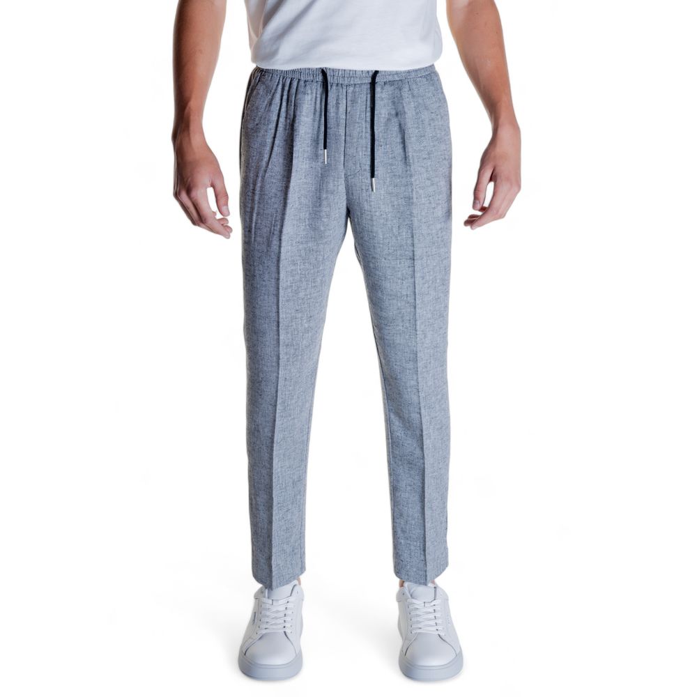 Antony Morato Black Linen Pant -   -  Antony Morato.