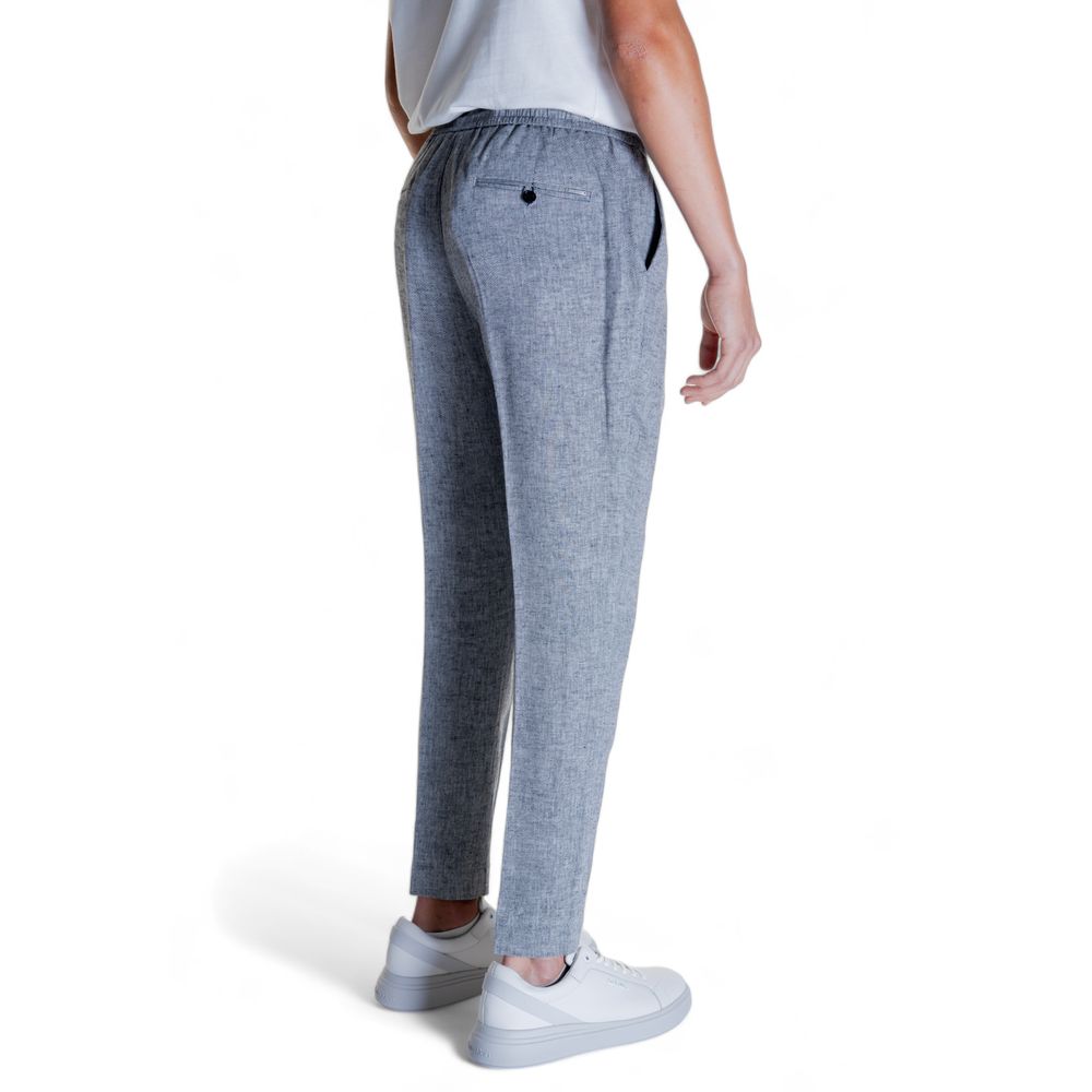Antony Morato Black Linen Pant -   -  Antony Morato.