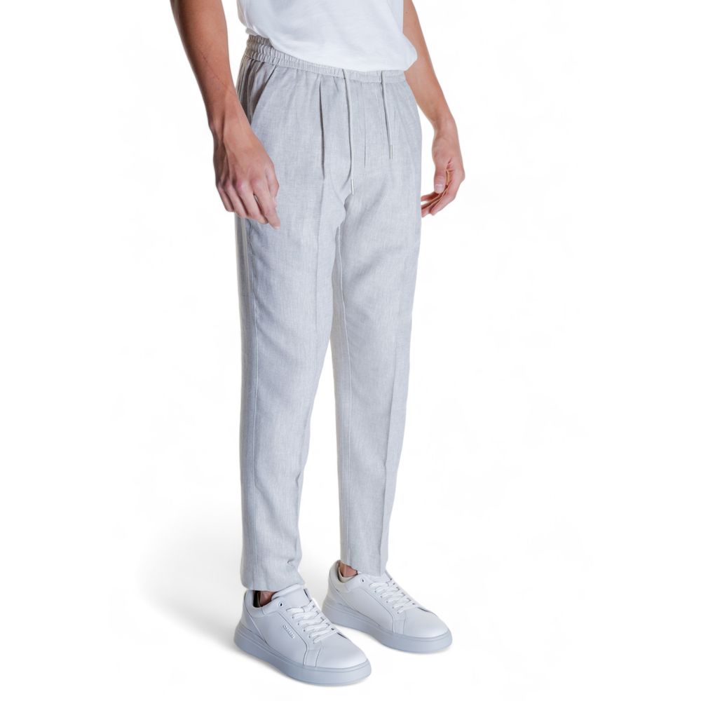 Antony Morato Beige Linen Pant -   -  Antony Morato.