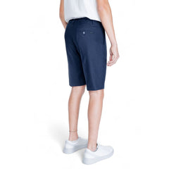 Antony Morato Blue Linen Bermuda -   -  Antony Morato.