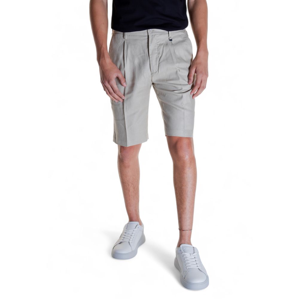 Antony Morato Beige Linen Bermuda -   -  Antony Morato.