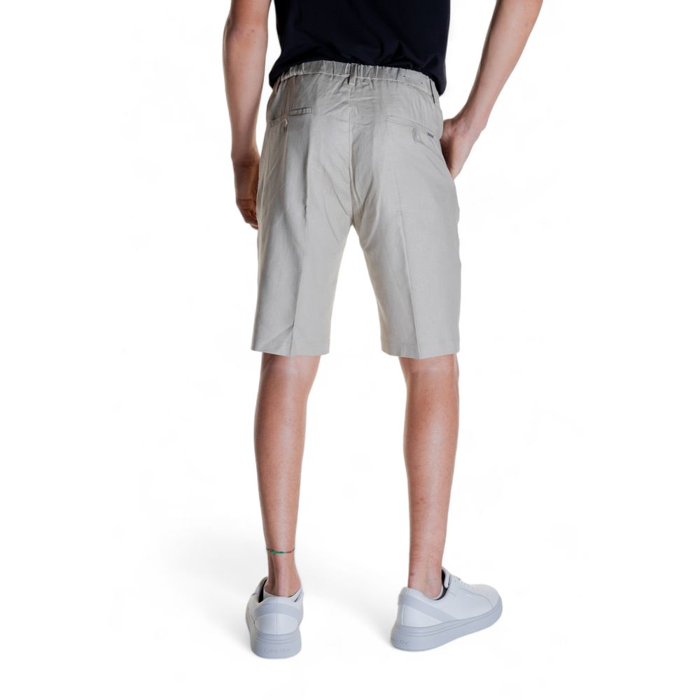 Antony Morato Beige Linen Bermuda -   -  Antony Morato.