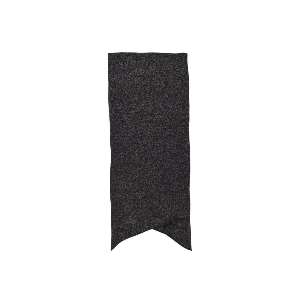 Pieces Black Recycled Polyester Scarf -   -  Pieces.