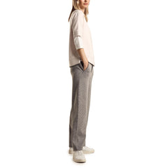 Street One Black Viscose Pant -   -  Street One.