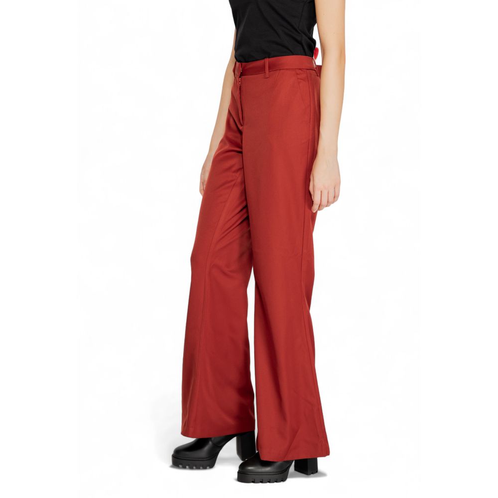 Vero Moda Red Polyester Pant -   -  Vero Moda.