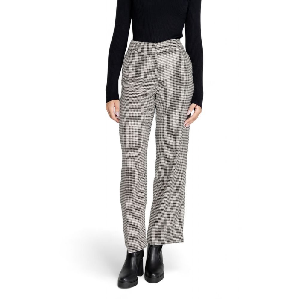 Only Black Polyester Pant -   -  Only.