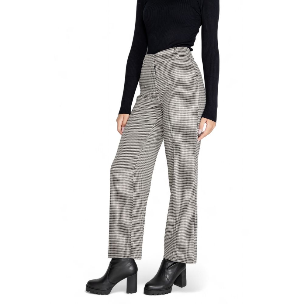 Only Black Polyester Pant -   -  Only.