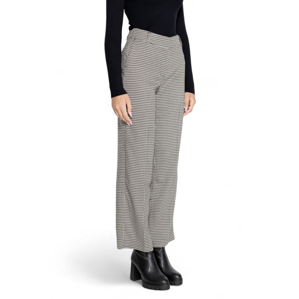 Only Black Polyester Pant -   -  Only.