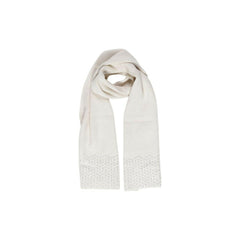 Pieces Beige Polyester Scarf -   -  Pieces.
