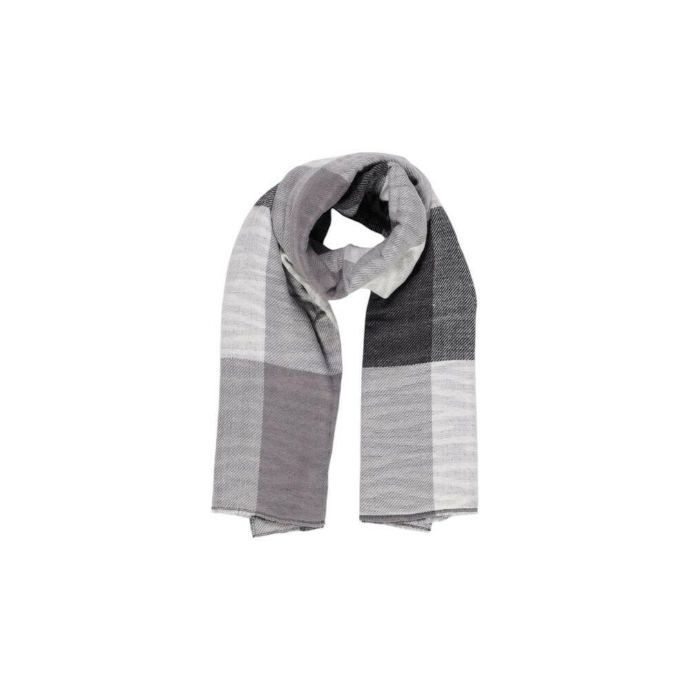 Pieces Black Recycled Polyester Scarf -   -  Pieces.
