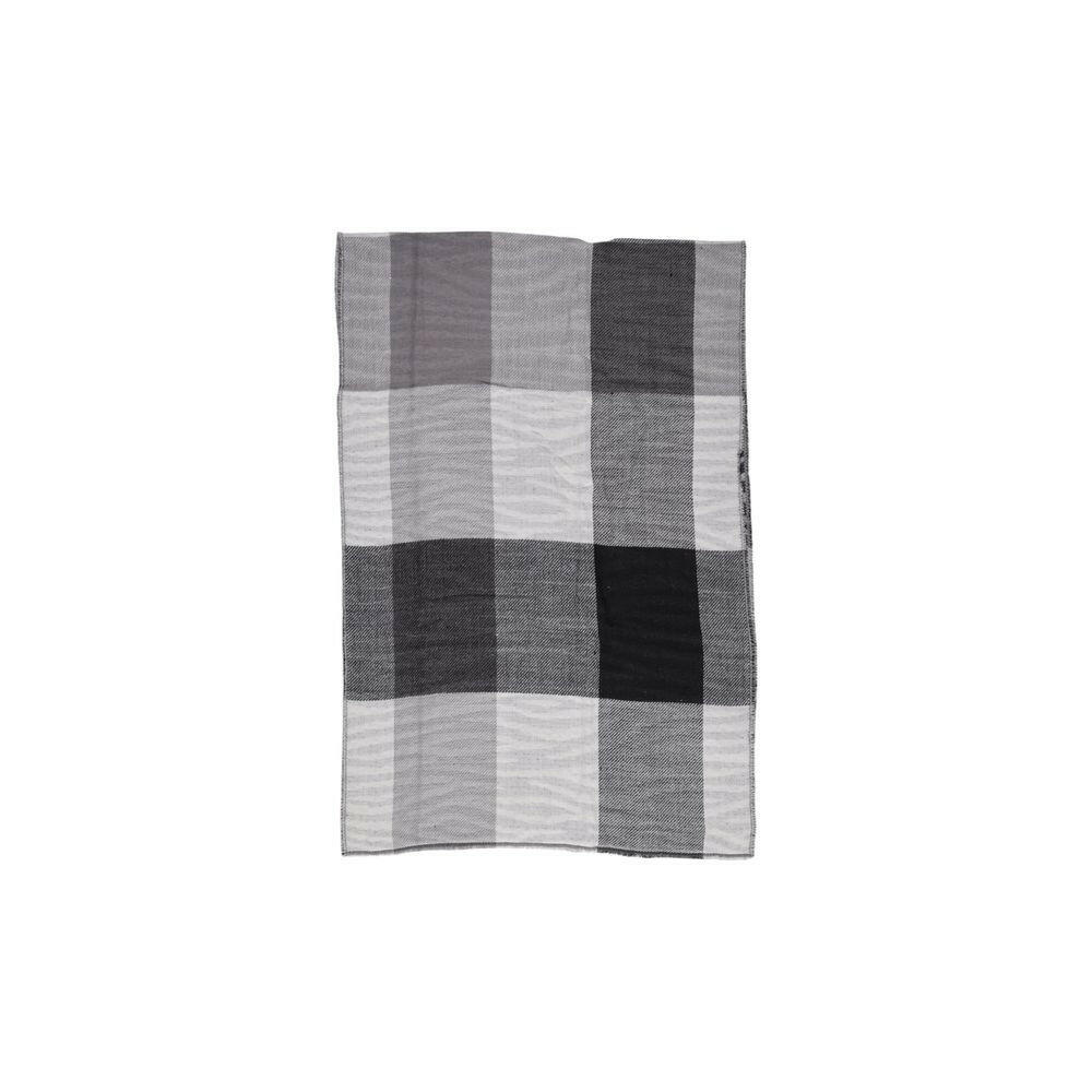 Pieces Black Recycled Polyester Scarf -   -  Pieces.