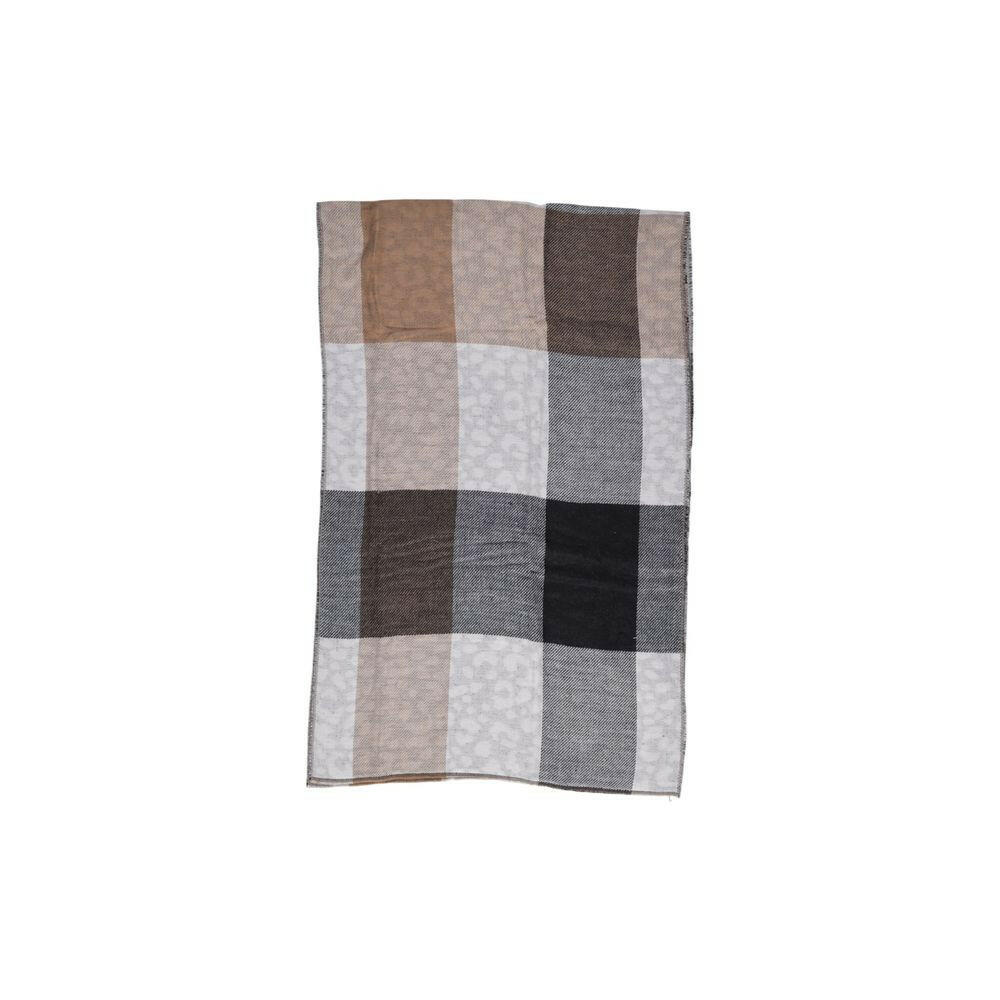 Pieces Beige Recycled Polyester Scarf -   -  Pieces.