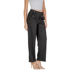 Street One Black Polyester Pant -   -  Street One.