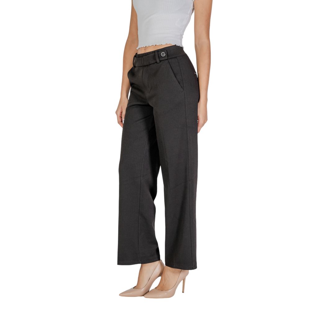 Street One Black Polyester Pant -   -  Street One.