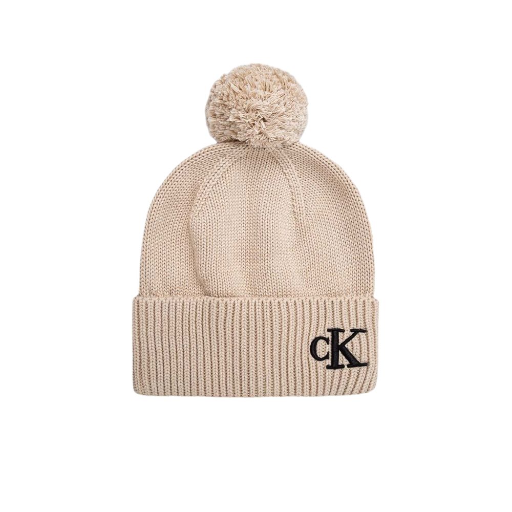 Calvin Klein Beige Cotton Caps Baseball Hat -   -  Calvin Klein.