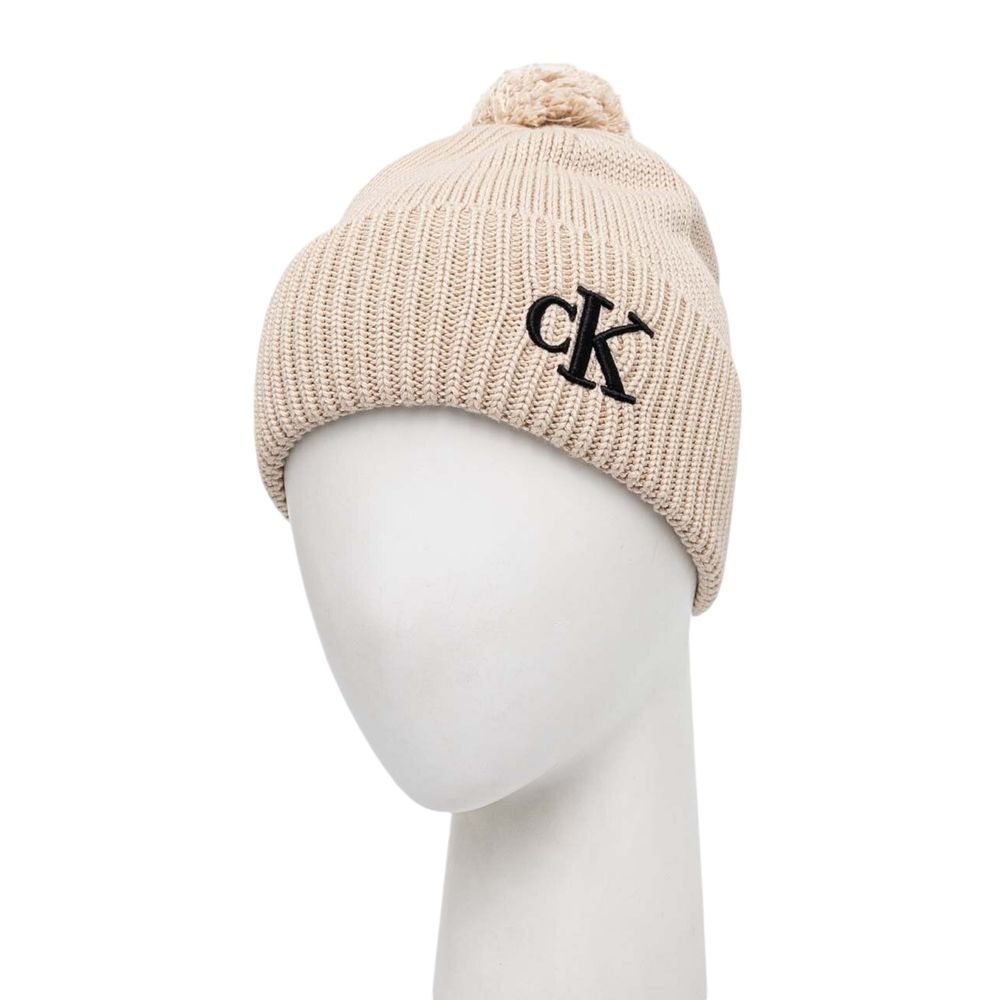 Calvin Klein Beige Cotton Caps Baseball Hat -   -  Calvin Klein.