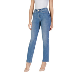Vero Moda Light Blue Cotton Mom Jean -   -  Vero Moda.