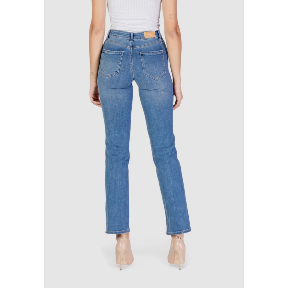 Vero Moda Light Blue Cotton Mom Jean -   -  Vero Moda.
