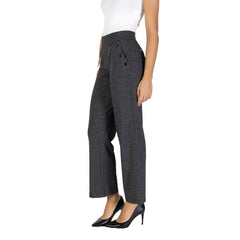 Street One Black Polyester Pant -   -  Street One.